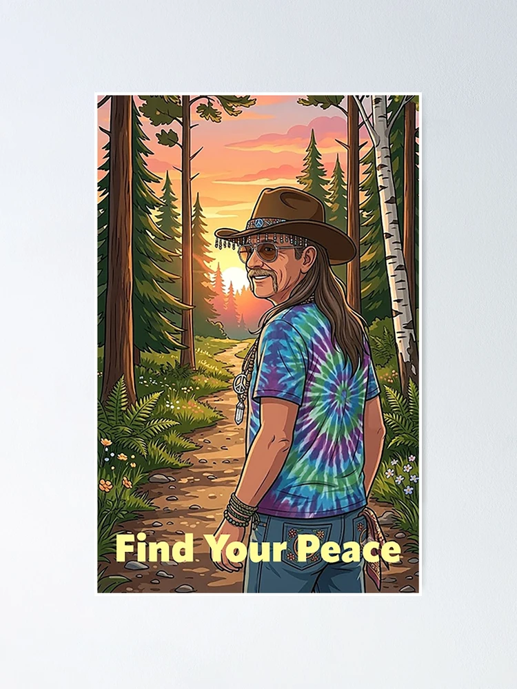 Thumbnail 1 of 3, Poster, Find Peace designed and sold by R.C.Arts.