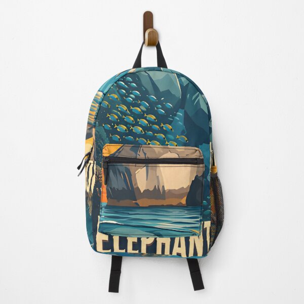 Item preview, Ocean Soul – Retro Tropical Sunset Illustration designed and sold by Spirit of Siam.