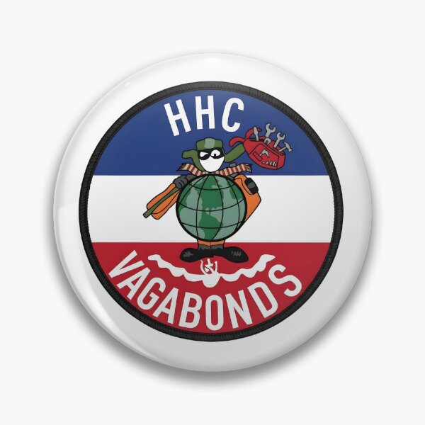 Item preview, HHC Vagabonds Military Emblem designed and sold by CharlieDesings.
