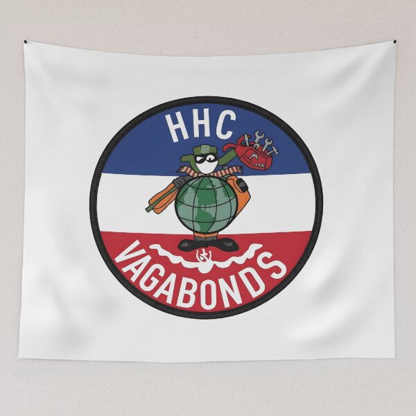 Item preview, HHC Vagabonds Military Emblem designed and sold by CharlieDesings.