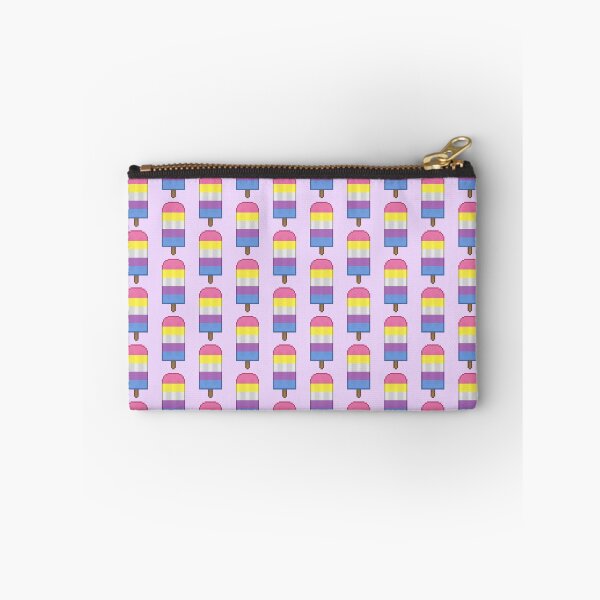 Item preview, Pixelart Bigender Pride Icepop designed and sold by Lilac-Cat.