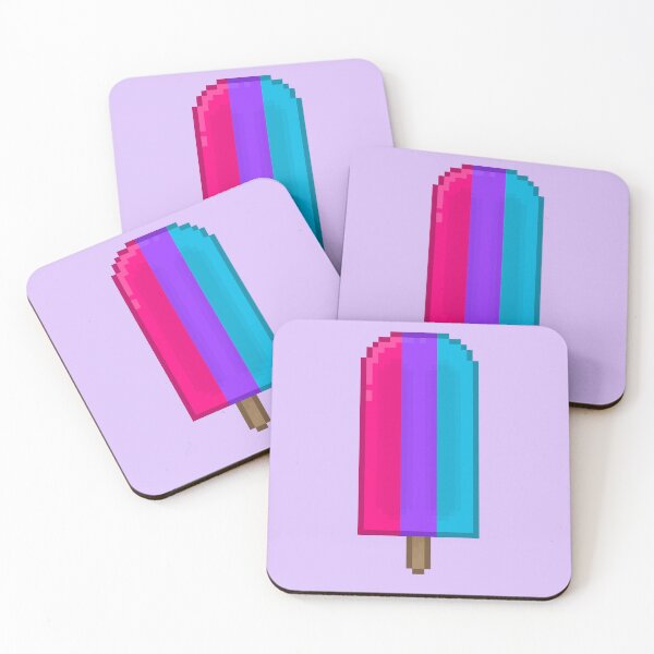 Item preview, Pixelart Androgyne Pride Icepop designed and sold by Lilac-Cat.