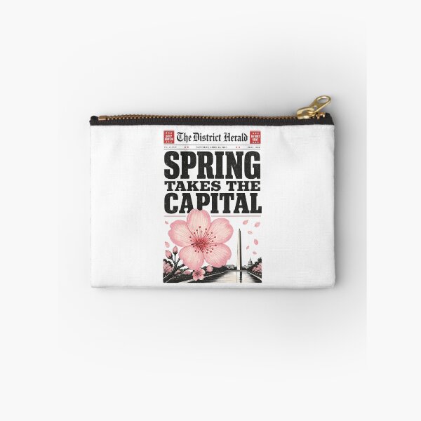 Item preview, Washington DC Spring Takes the Capital – Newsprint designed and sold by Fenay Designs.