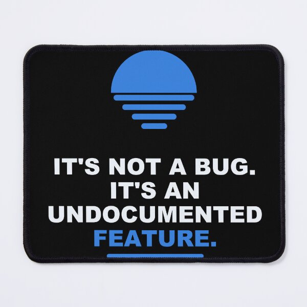 Item preview, Engineer Not A Bug - Coder Gift designed and sold by Harlo.co.
