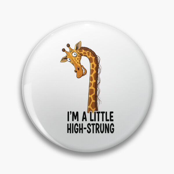 Item preview, Anxious Giraffe I Am A Little High Strung Funny designed and sold by Amir Faysal.