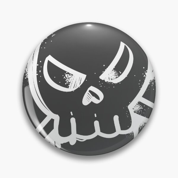 Item preview, Angry Skull and Crossbones Grunge Doodle white designed and sold by ndesigne.