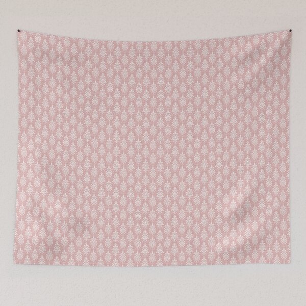 Item preview, Shabby Chic Pink Damask Pattern designed and sold by LouieVanille.