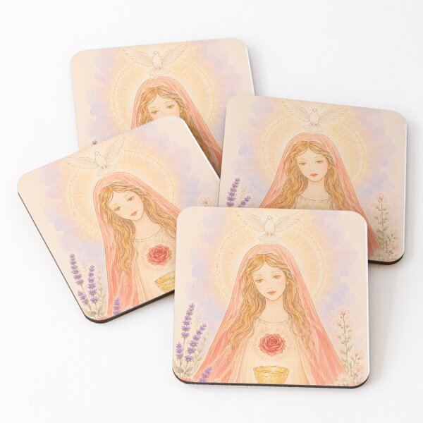 Item preview, Mary Magdalene at the Sacred Chapel in Glastonbury designed and sold by SoniaSarkali.