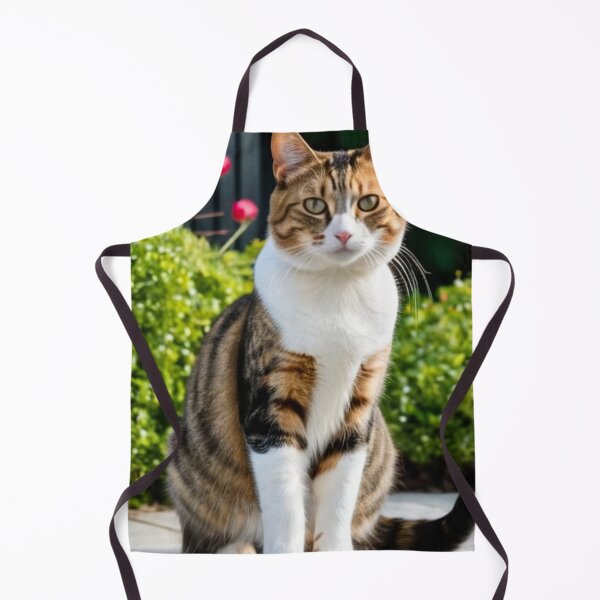 Item preview, Animals - Serene Tabby Cat, Portrait in a Sunny Garden designed and sold by World-Pets.