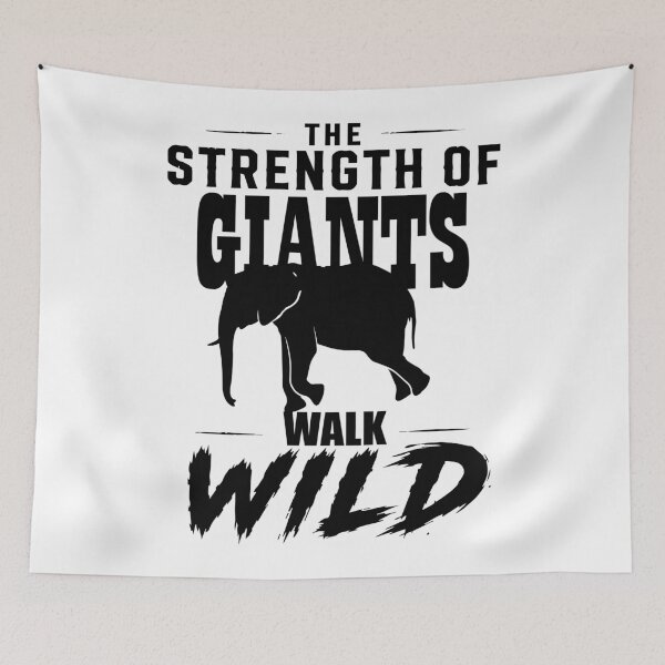 Item preview, Walking Wild Elephant designed and sold by AbderraimArt.