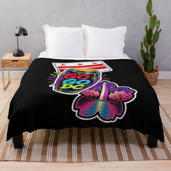 Item preview, Washington DC Go-Go – Colorful District Collage designed and sold by Fenay Designs.