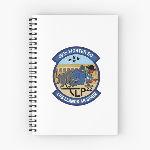 Item preview, USAF 492d Fighter Squadron TLP 2022 Spain Deployment Patch designed and sold by CharlieDesings.