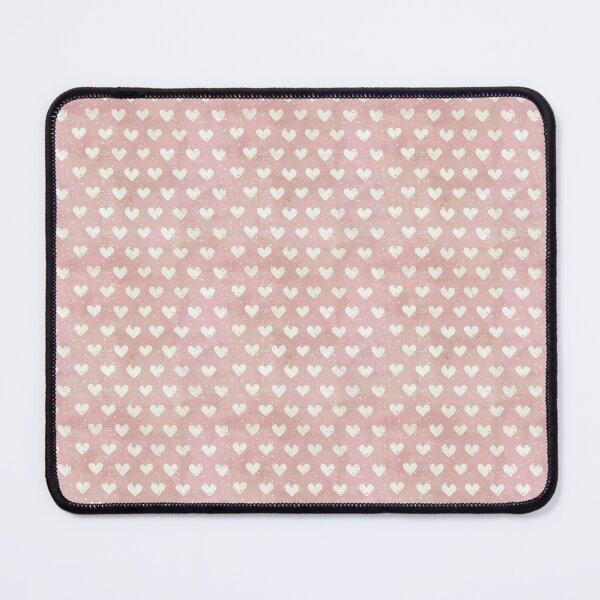 Item preview, Shabby Chic Pink Heart Polka Dot Pattern designed and sold by LouieVanille.