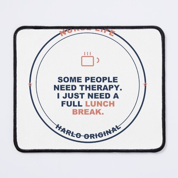 Item preview, Nurse Lunch Break - Funny Nurse gift - Light Edition designed and sold by Harlo.co.