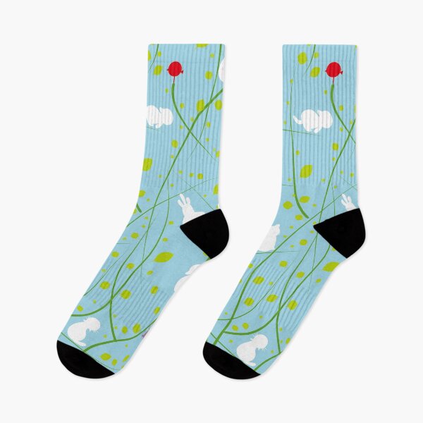 Item preview, White Cats Playing in Green Branches designed and sold by aimicat.