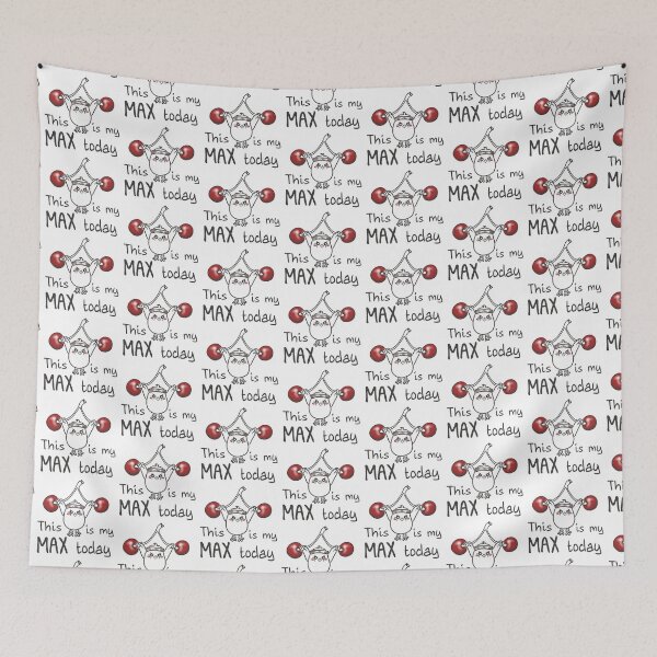 Item preview, This Is My Max Today | Funny Relatable Chick designed and sold by Samaya-.