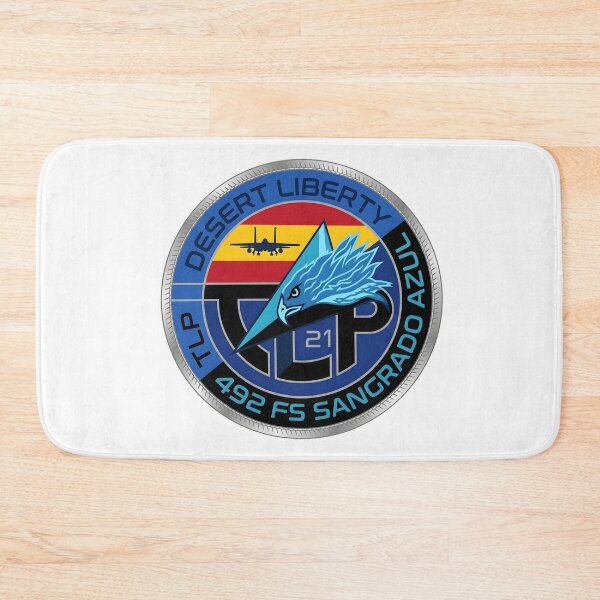 Item preview, USAF 492d Fighter Squadron TLP 2021 Spain Deployment Patch designed and sold by CharlieDesings.