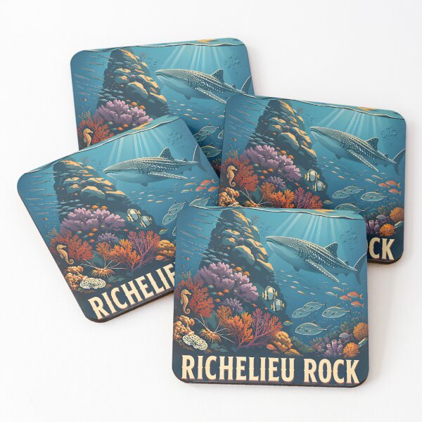 Item preview, Ocean Soul – Retro Tropical Sunset Illustration designed and sold by Spirit of Siam.