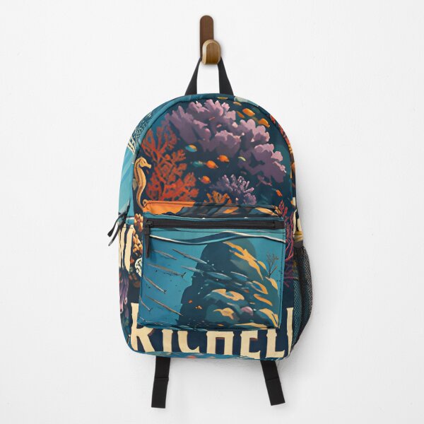 Item preview, Ocean Soul – Retro Tropical Sunset Illustration designed and sold by Spirit of Siam.