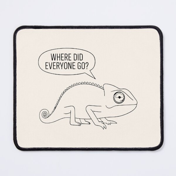 Item preview, Invisible Chameleon Camouflage Where Did Everyone Go designed and sold by Amir Faysal.