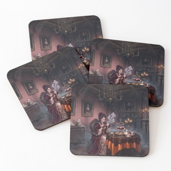 Item preview, Gothic Victorian Lady Tea Party designed and sold by AnnArtshock.