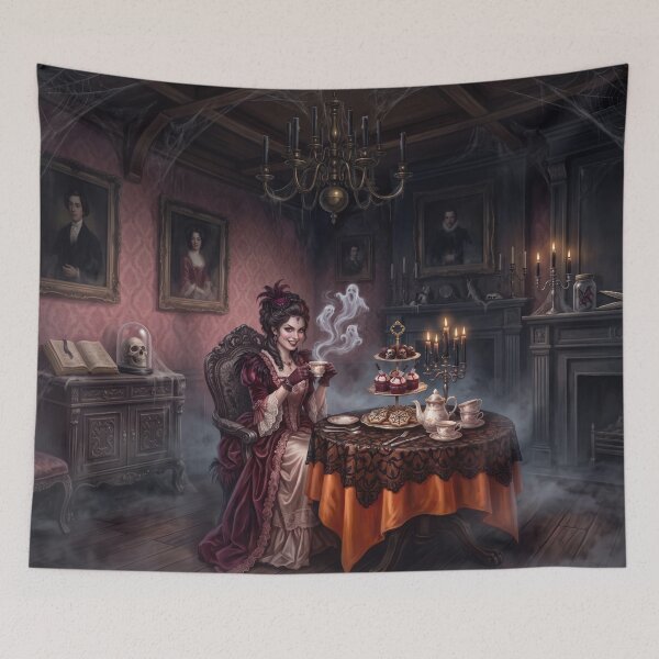 Item preview, Gothic Victorian Lady Tea Party designed and sold by AnnArtshock.