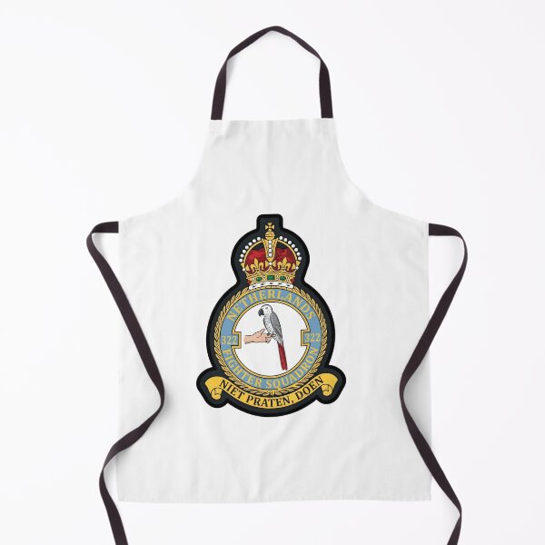 Item preview, RNLAF 322 Fighter Squadron Netherlands Crest Patch designed and sold by CharlieDesings.