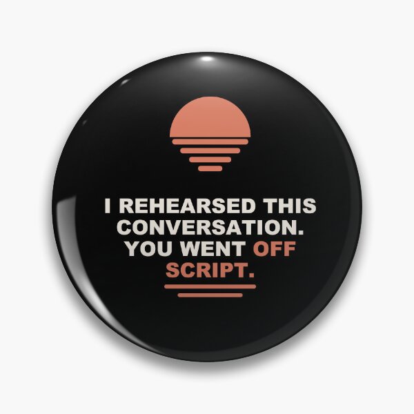 Item preview, Introvert Off Script - funny Introvert gift designed and sold by Harlo.co.