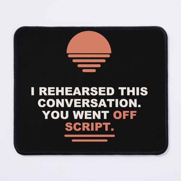 Item preview, Introvert Off Script - funny Introvert gift designed and sold by Harlo.co.