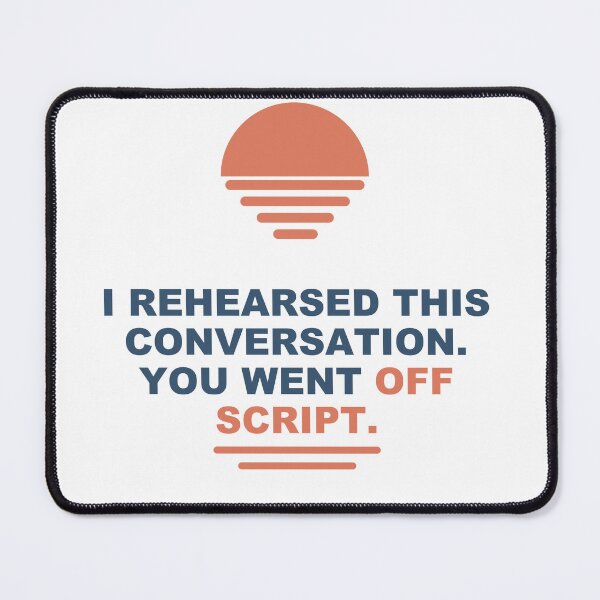 Item preview, Introvert Off Script - funny Introvert gift - Light Edition designed and sold by Harlo.co.