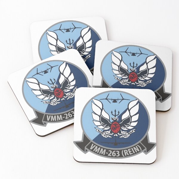 Item preview, USMC VMM-263 (REIN) Thunder Chickens Deployment Patch designed and sold by CharlieDesings.