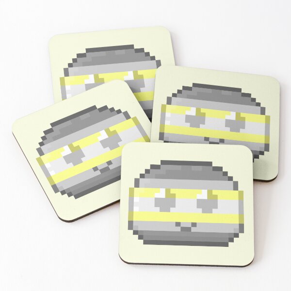 Item preview, Deminonbinary Pride Pixel Slime designed and sold by Lilac-Cat.