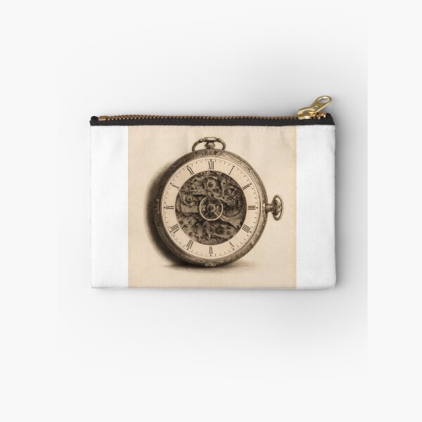 Item preview, T-Shirt - Sticker - Timeless Craft: Mechanical Pocket Watch designed and sold by ForeverPrintsOK.