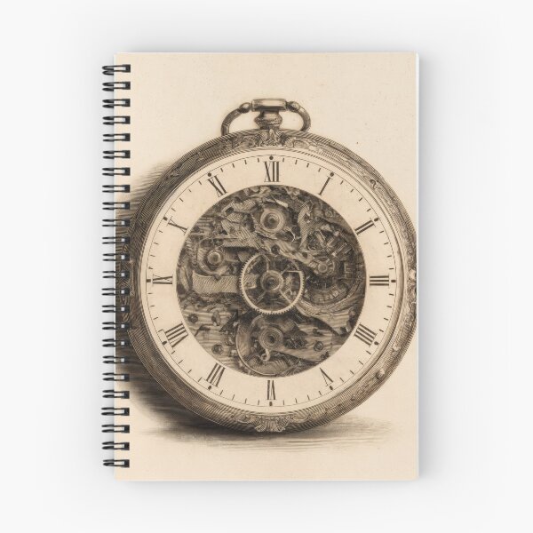 Item preview, T-Shirt - Sticker - Timeless Craft: Mechanical Pocket Watch designed and sold by ForeverPrintsOK.