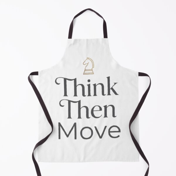 Item preview, Think Then Move Chess Design – Strategic Chess Player Quote T-Shirt | Chess Lover Gift designed and sold by KnightVibe.