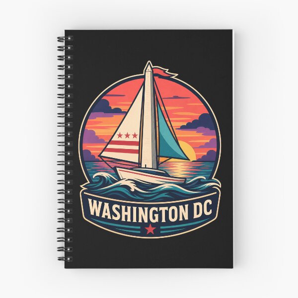 Item preview, Washington DC Sunset Sail – Monument Mast & Flag designed and sold by Fenay Designs.