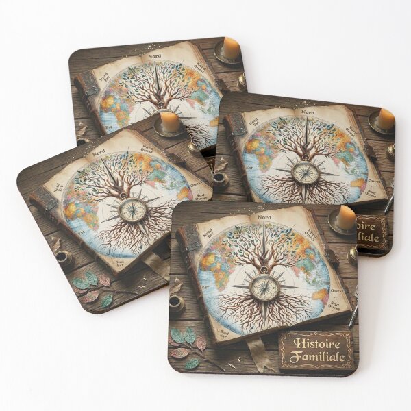 Item preview, The Ancestral Compass - Family Tree of Life and Atlas designed and sold by Kunoichi-34.