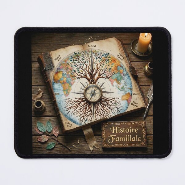 Item preview, The Ancestral Compass - Family Tree of Life and Atlas designed and sold by Kunoichi-34.
