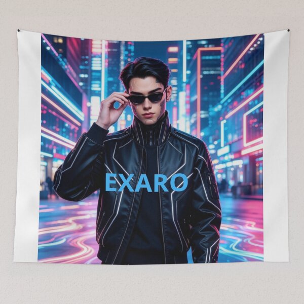 Item preview, Exaro wanders around Neon City 2 designed and sold by EXARO.