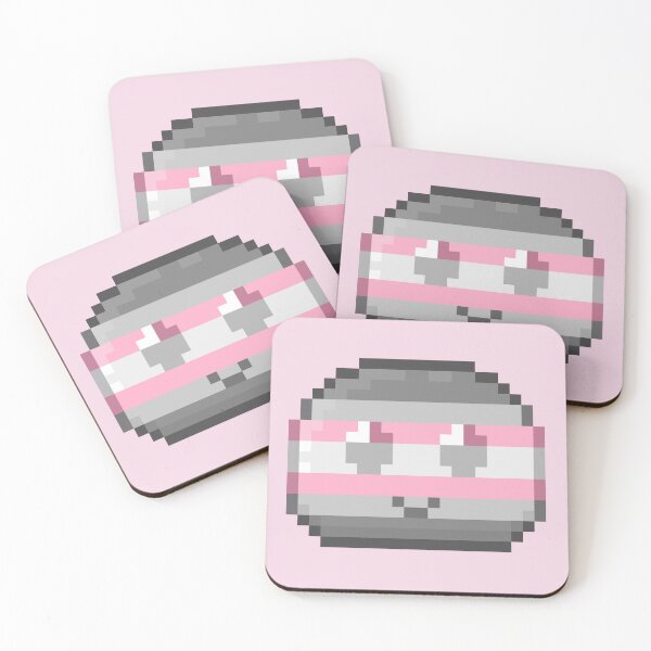 Item preview, Demigirl Pride Pixel Slime designed and sold by Lilac-Cat.