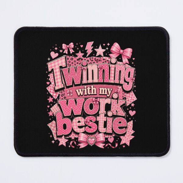 Item preview, Twining with My Work Bestie – Cute Coworker Friendship designed and sold by THREE LITTLE BEANS.