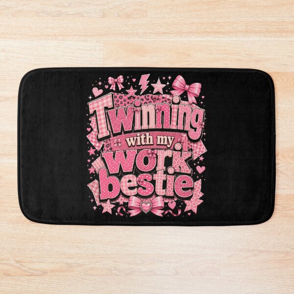 Item preview, Twining with My Work Bestie – Cute Coworker Friendship designed and sold by THREE LITTLE BEANS.