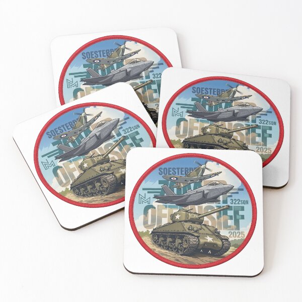 Item preview, RNLAF 322 Squadron 80th Anniversary Soesterberg Offensief 2025 Patch designed and sold by CharlieDesings.