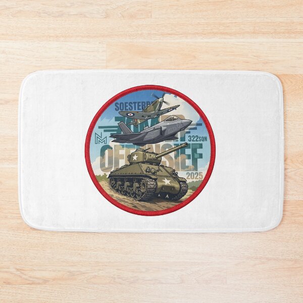 Item preview, RNLAF 322 Squadron 80th Anniversary Soesterberg Offensief 2025 Patch designed and sold by CharlieDesings.