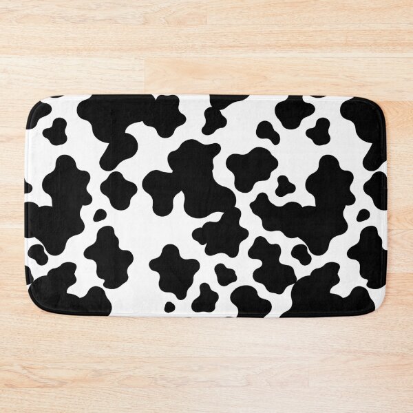 Item preview, Minimal Black & White Cow Print Pattern | Seamless Western Aesthetic designed and sold by SofiaTrendShirt.