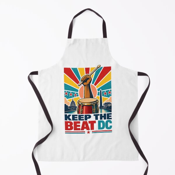 Item preview, Keep the Beat DC – Go-Go Drum Power designed and sold by Fenay Designs.