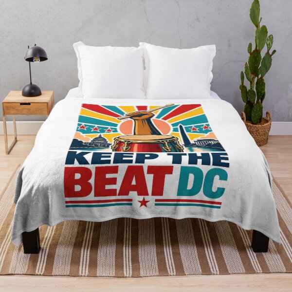 Item preview, Keep the Beat DC – Go-Go Drum Power designed and sold by Fenay Designs.