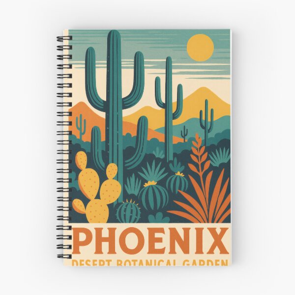 Item preview, Retro Pop Art Poster Illustration of Phoenix | Bold Desert City Print with Camelback Mountain, Saguaro Cacti & Southwestern Skyline | Vintage Arizona Travel Wall Art Decor designed and sold by PaintedPixels01.
