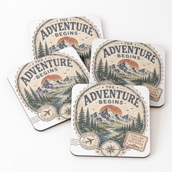 Item preview, Adventure | Outdoor Typography Design designed and sold by VasiArtLab.