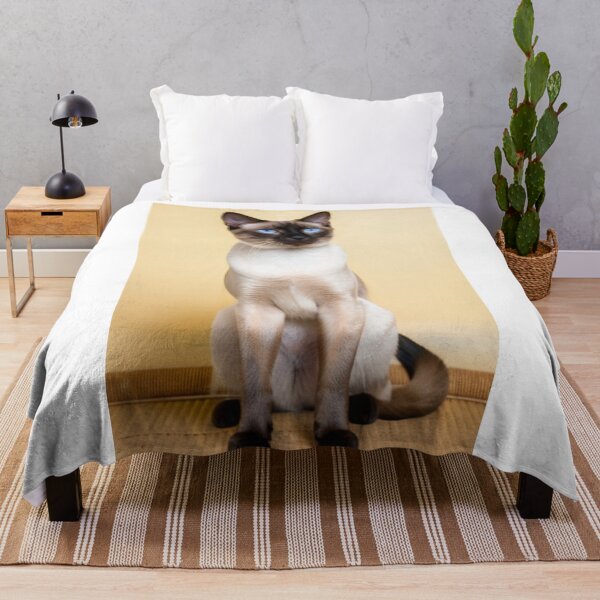 Item preview, Animals - Siamese Cat, Ice Blue Gaze and Zen Elegance designed and sold by World-Pets.